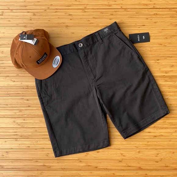 🔷🔹RVCA STRETCH CHINO SHORTS🔹🔷 - Picture 3 of 10